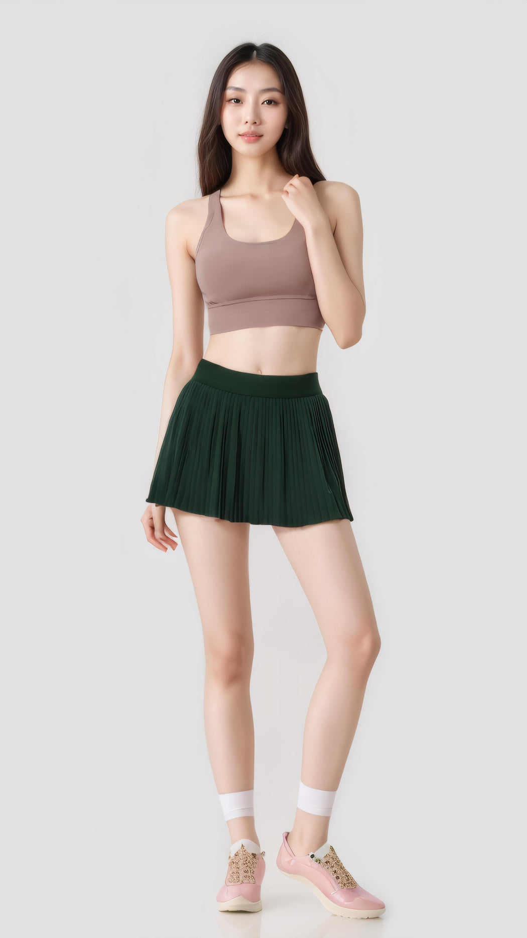 Swift Pleated Basic Skorts