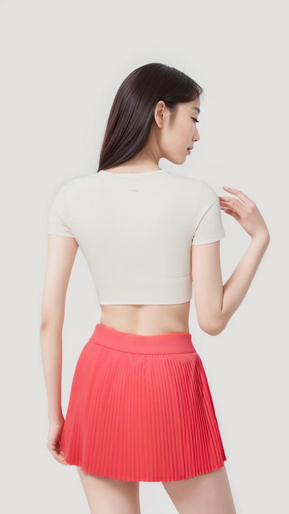 HoneyBun Button Crop Top