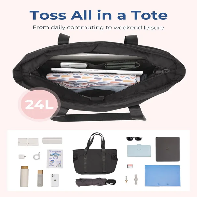 Toss All-In Tote Bag with Yoga Mat Strap