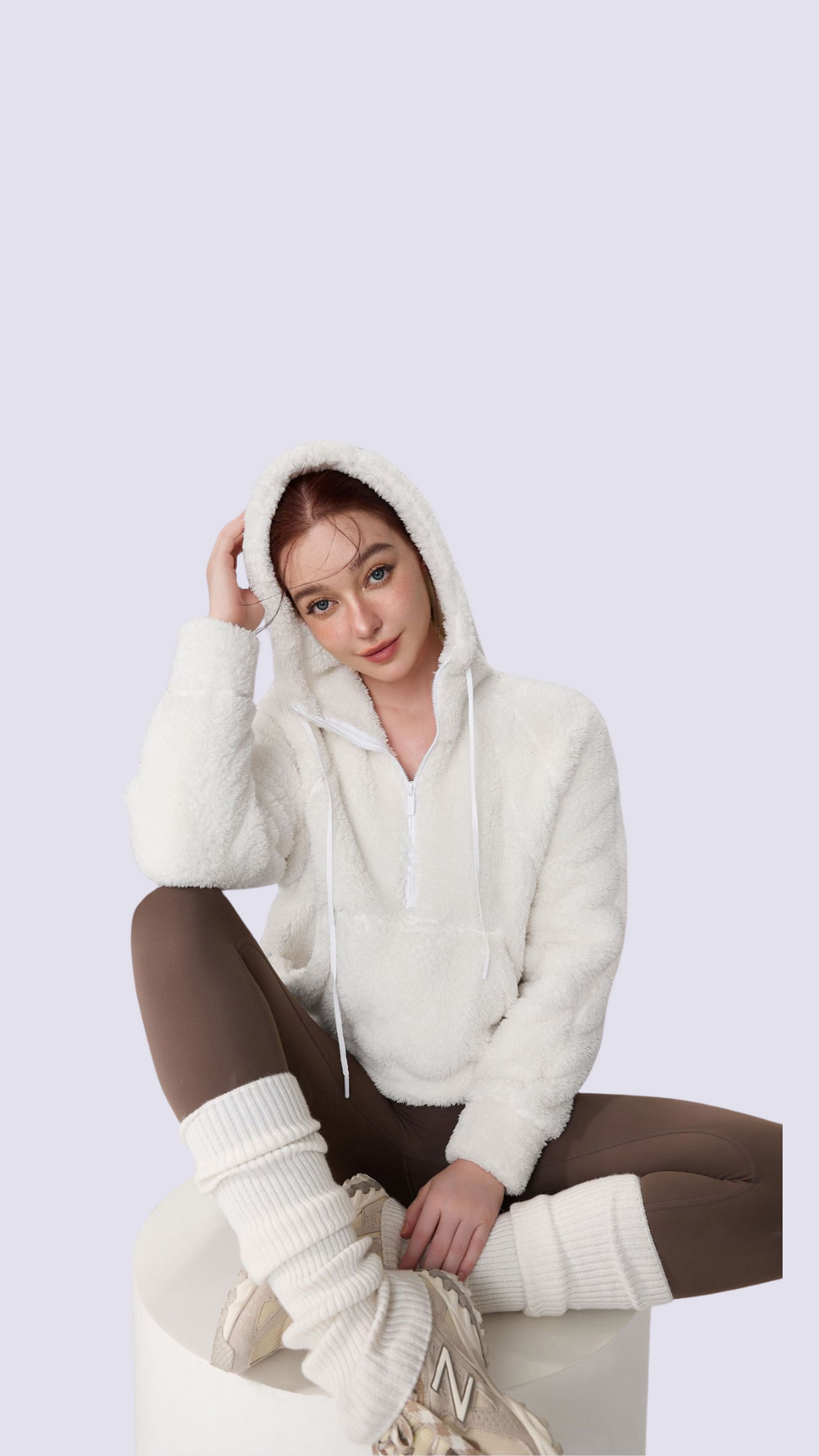 CozyZip Plush Front Pocket Jacket