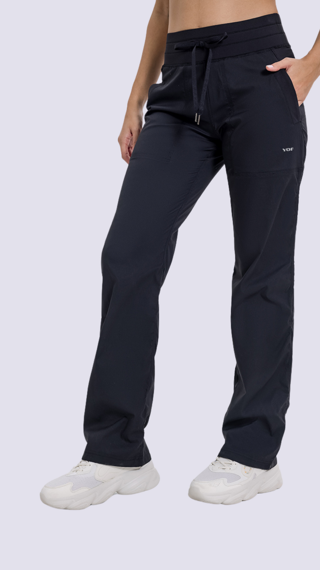 Ultra-Lightweight Drawstring Leg Closure Pant With Pockets (125gsm)