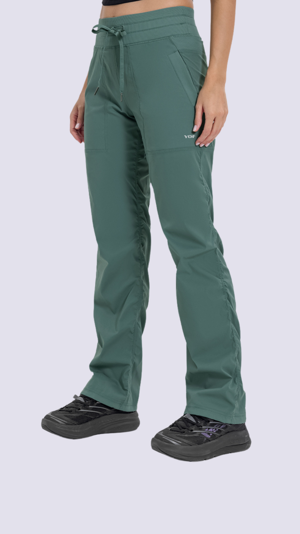 Ultra-Lightweight Drawstring Leg Closure Pant With Pockets (125gsm)