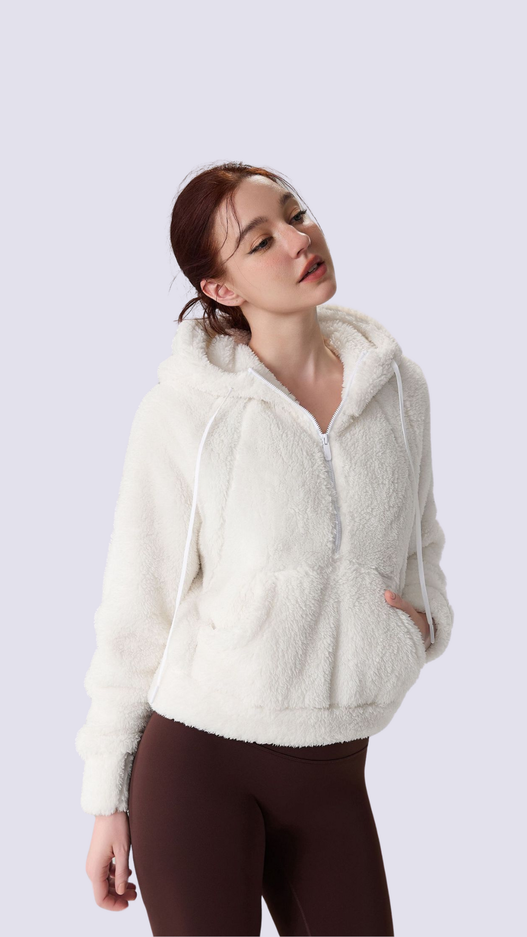 CozyZip Plush Front Pocket Jacket