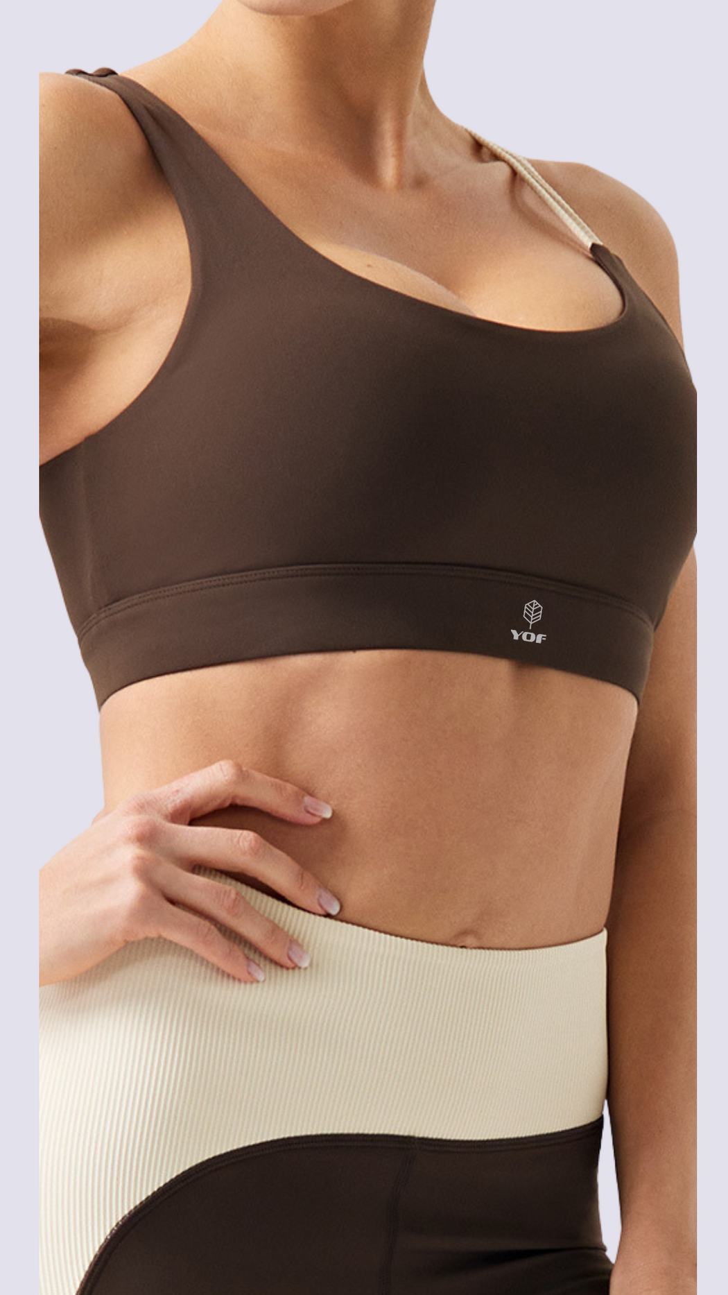 PowerMove Two-Tone Sports Bra