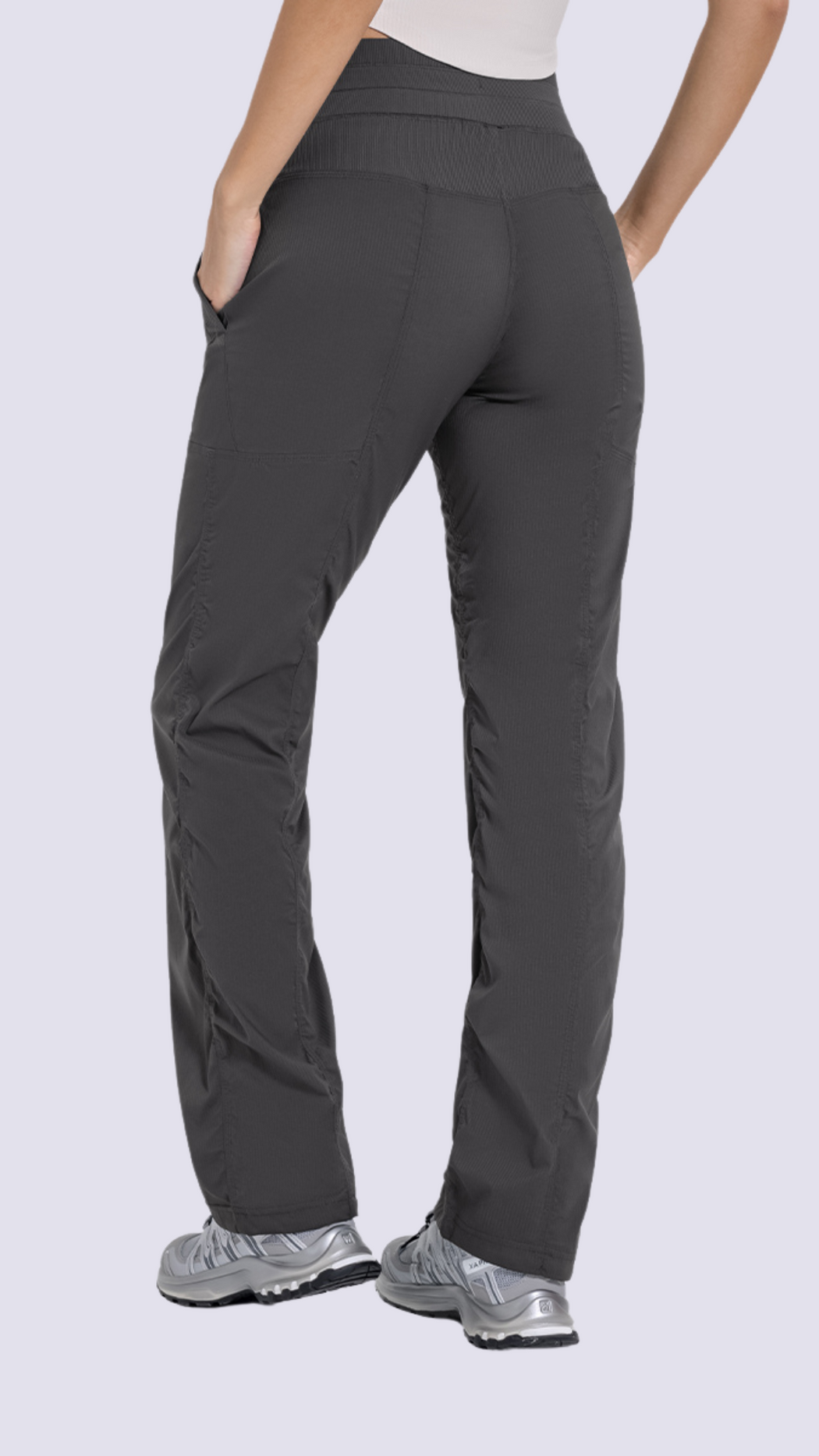 Ultra-Lightweight Drawstring Leg Closure Pant With Pockets (125gsm)