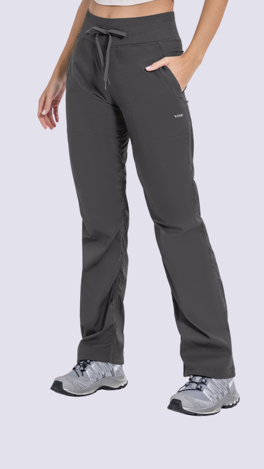 Ultra-Lightweight Drawstring Leg Closure Pant With Pockets (125gsm)