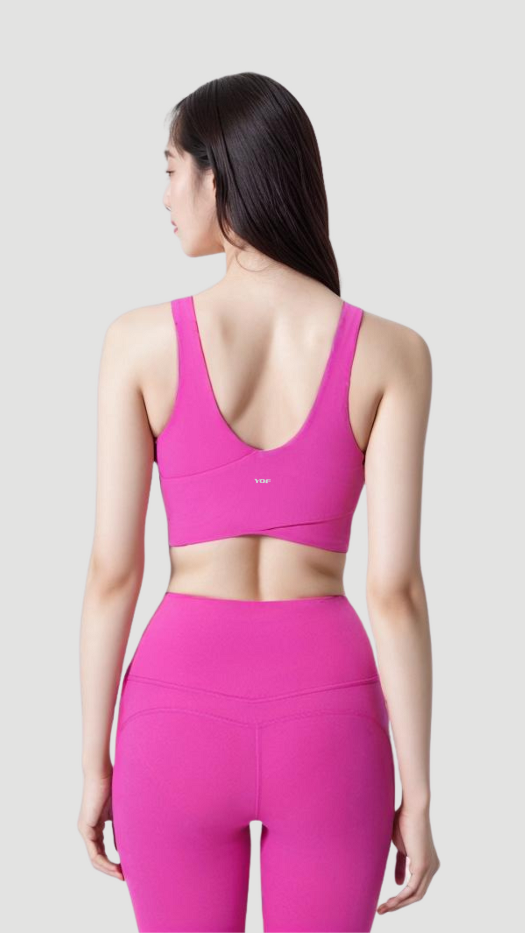 Power Cross-Back Bra Top