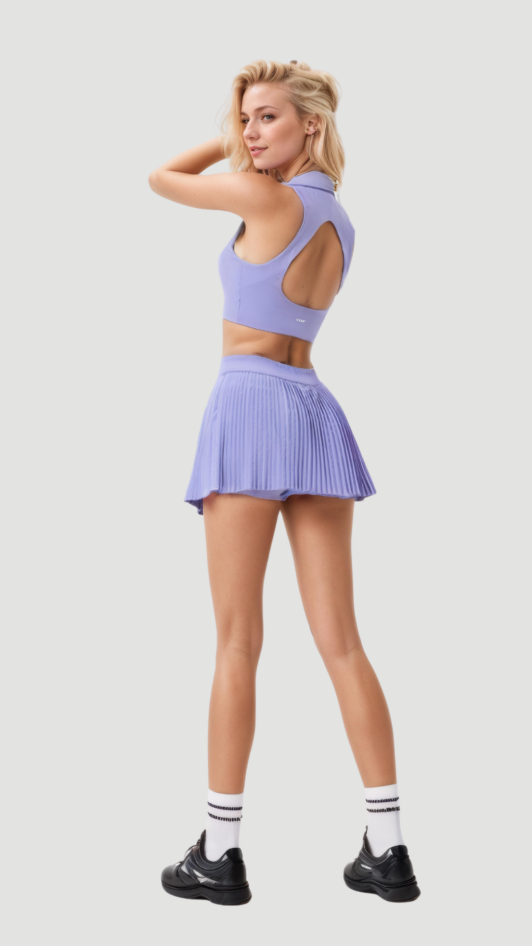 Swift Pleated Basic Skorts