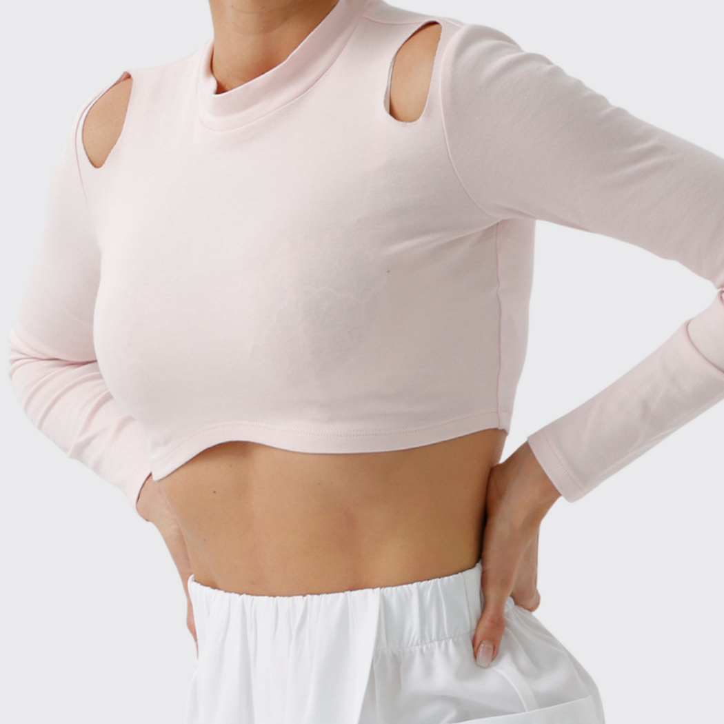 Eco Luxe 100% Organic Cotton LongSleeve Top