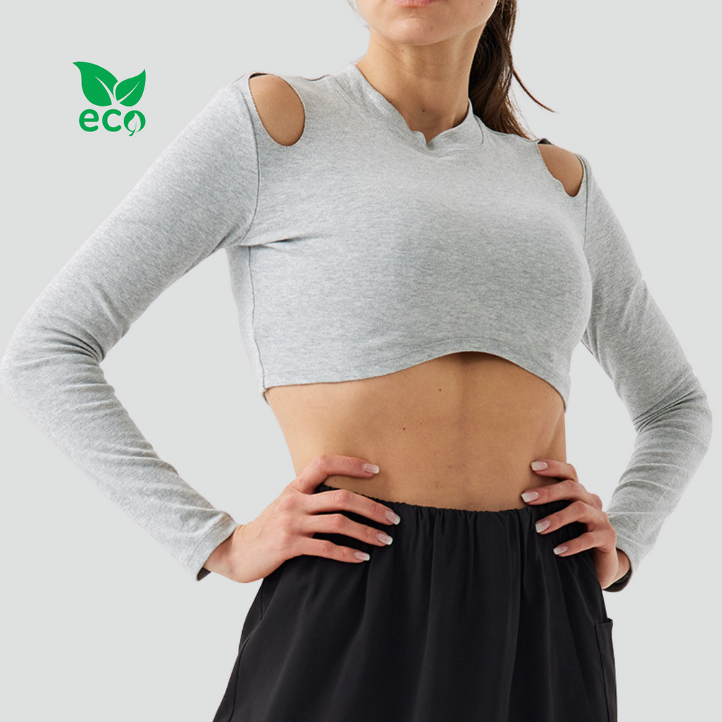 Eco Luxe 100% Organic Cotton LongSleeve Top