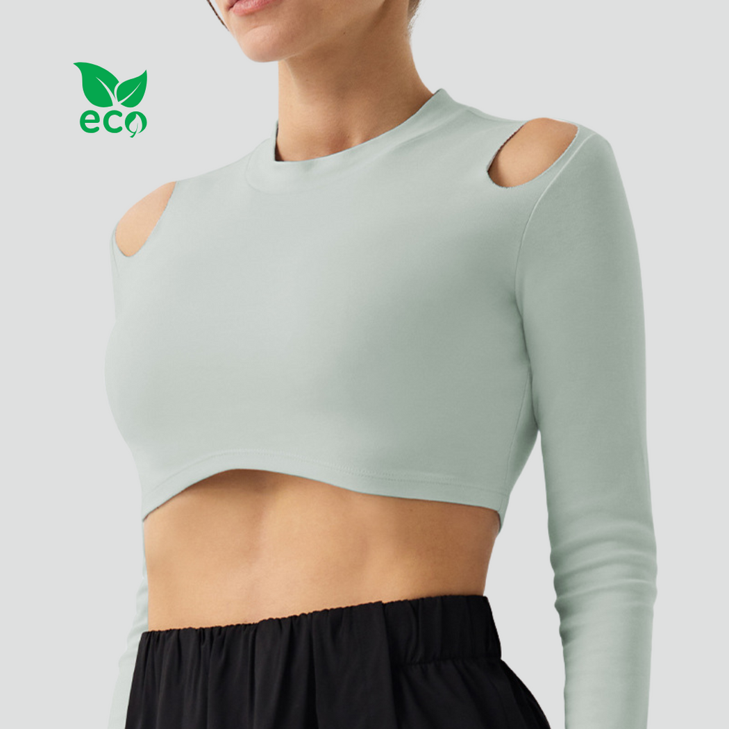 Eco Luxe 100% Organic Cotton LongSleeve Top