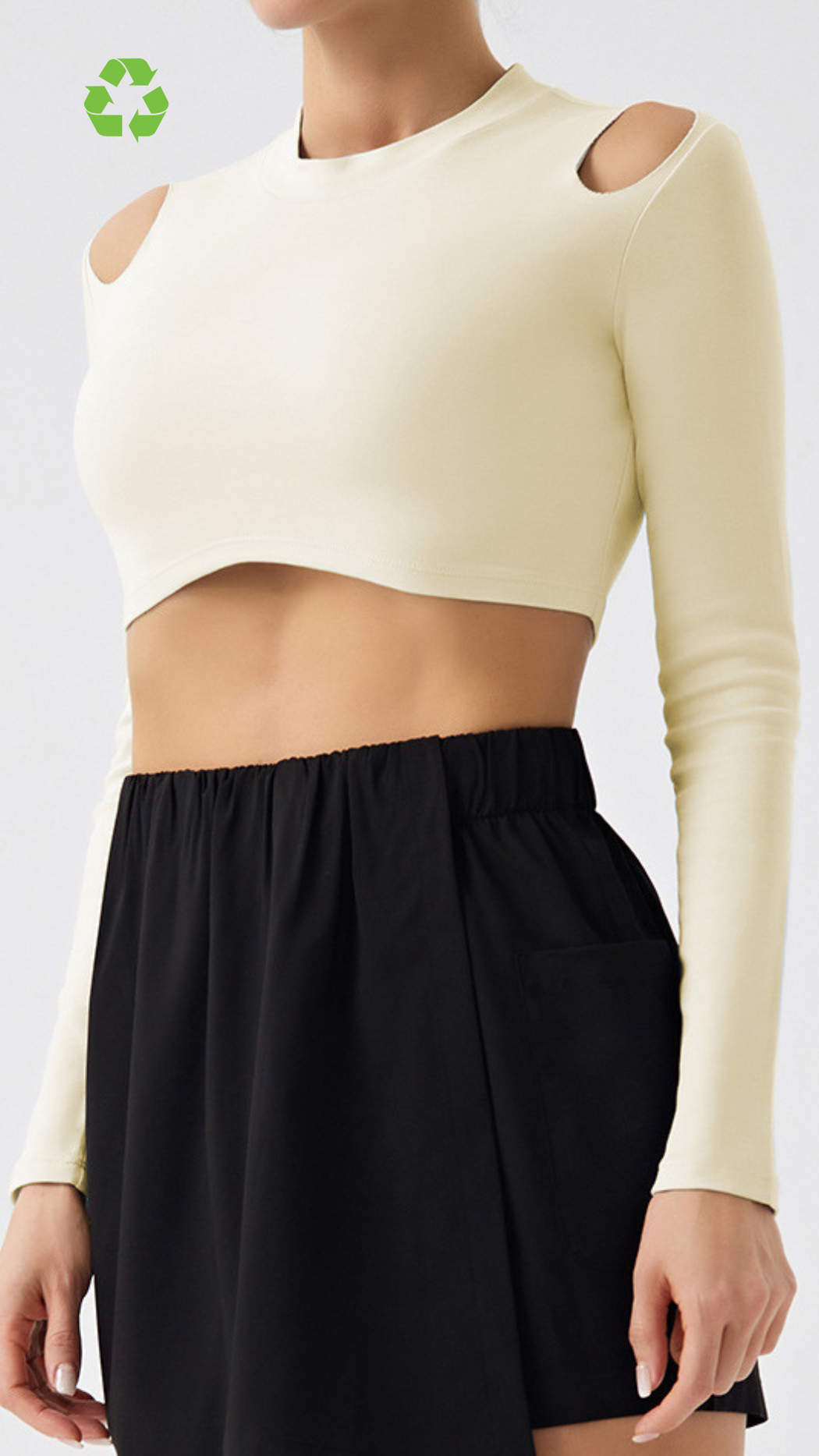 Eco Luxe 100% Organic Cotton LongSleeve Top