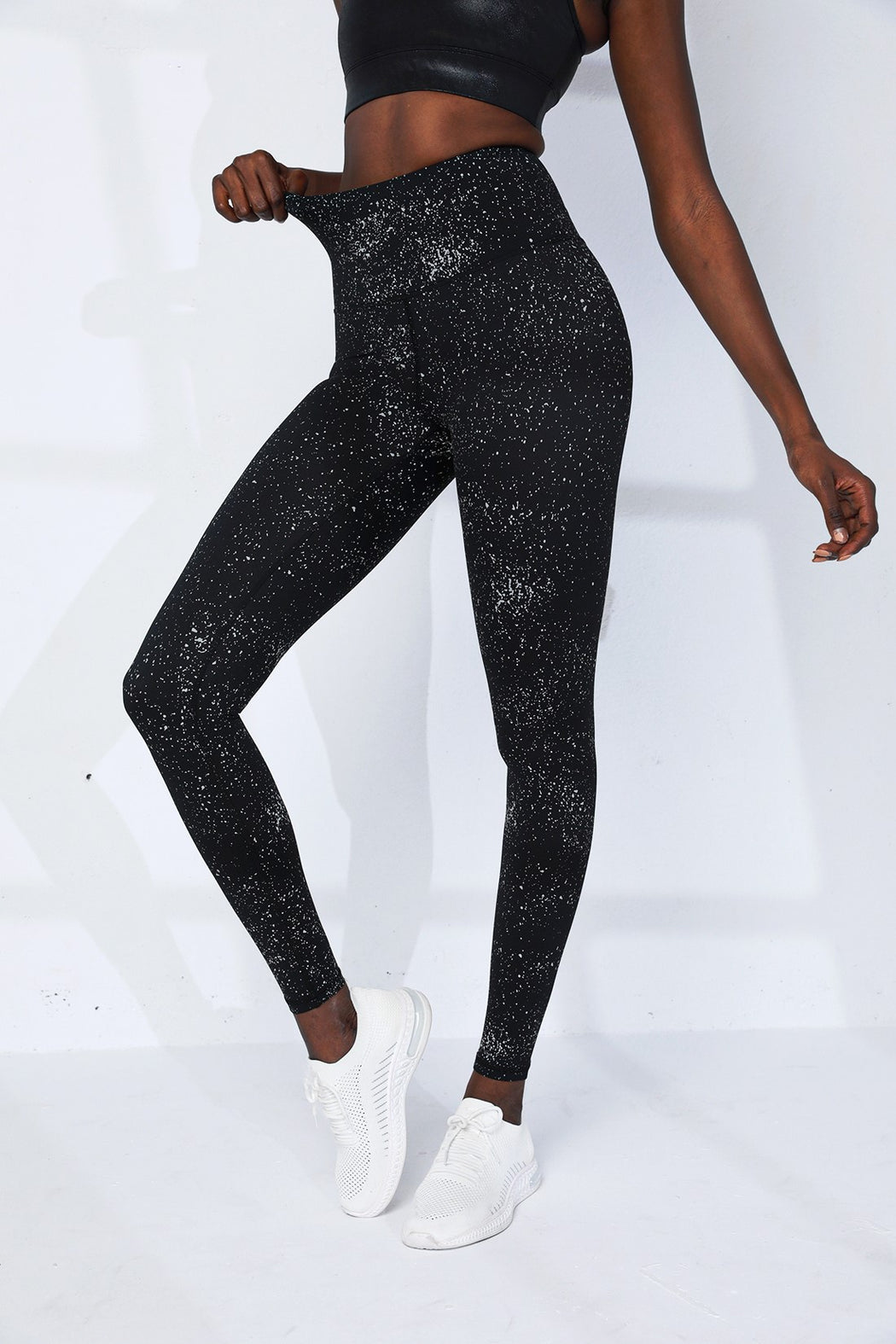 Hype The Detail Glitter leggings, BLACK • Price 40.3 €